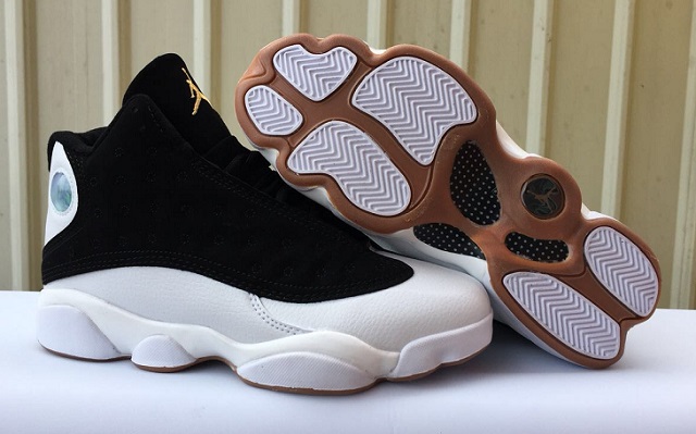 Air Jordan 13 Retro Black White